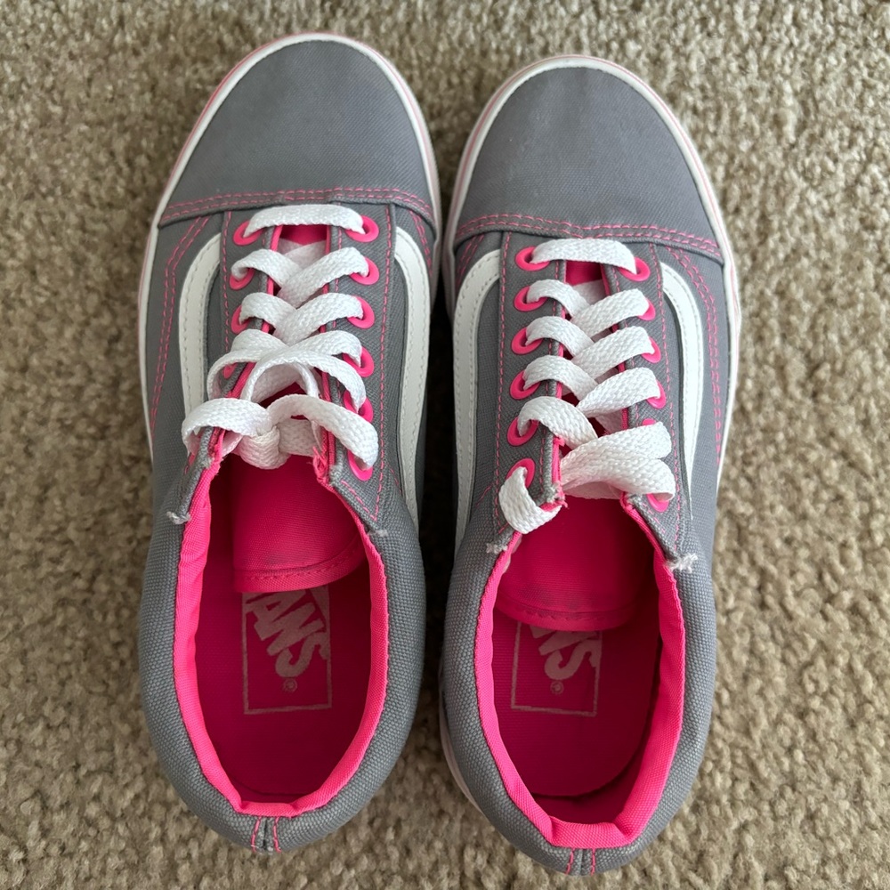 Pink/Gray VANS